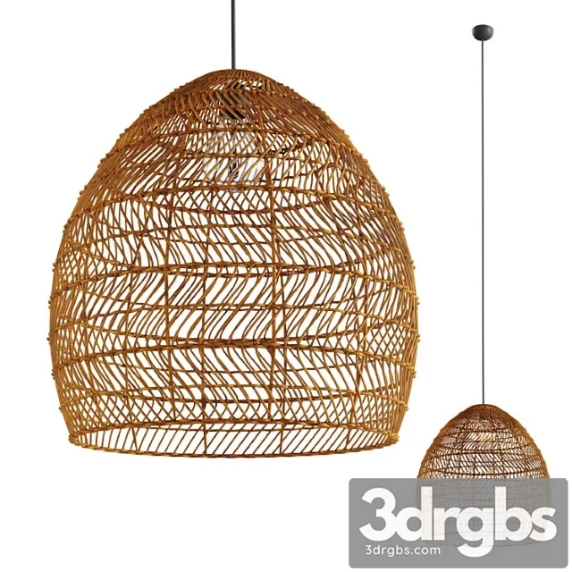 Rattan pendant light Rattan pendant light