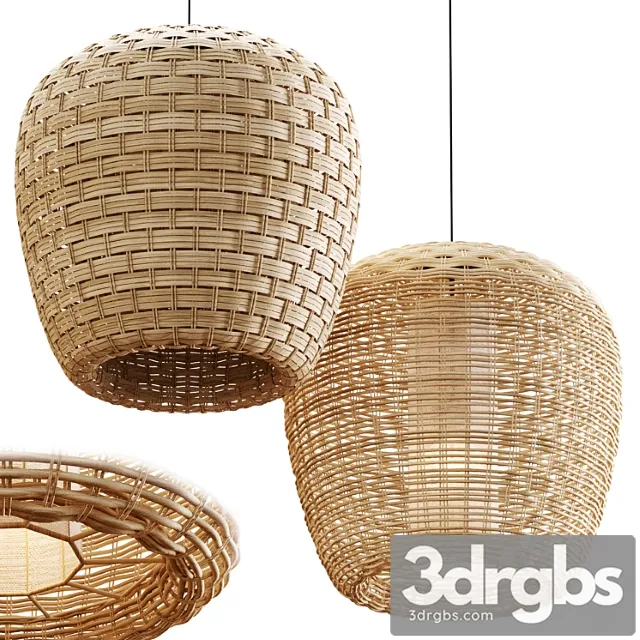 Rattan pendant lights 147 Rattan pendant lights 147