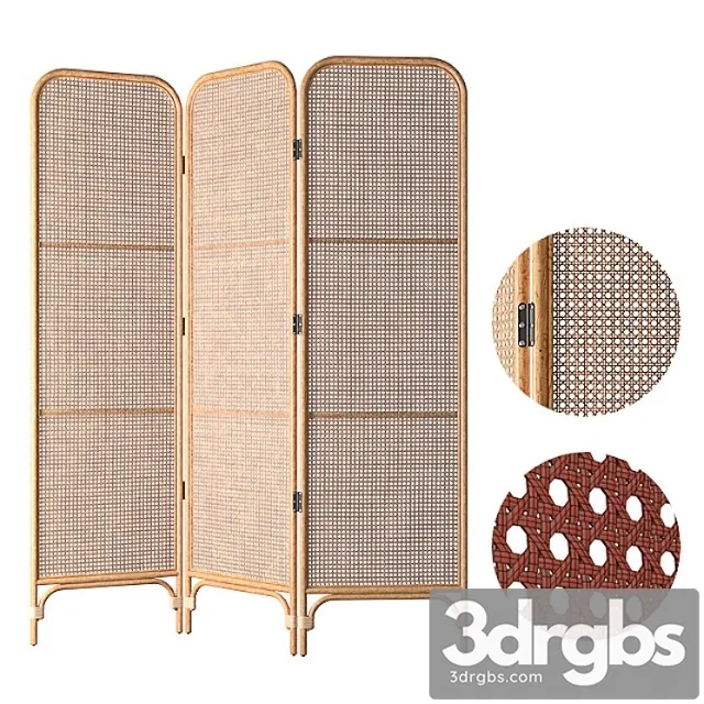 Rattan screen Rattan screen