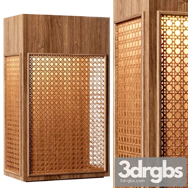 Rattan wall lamp Rattan wall lamp