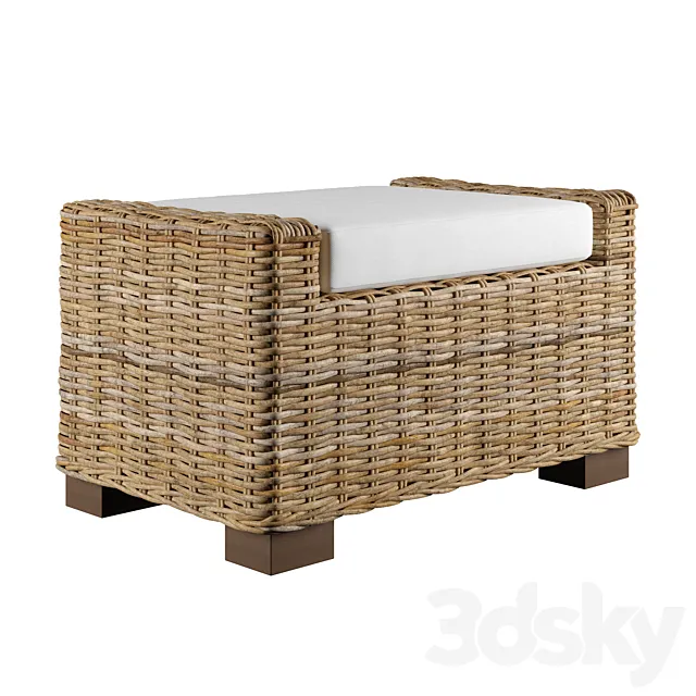 Rattanhocker Namsos 3D Model Rattanhocker Namsos 3D Model