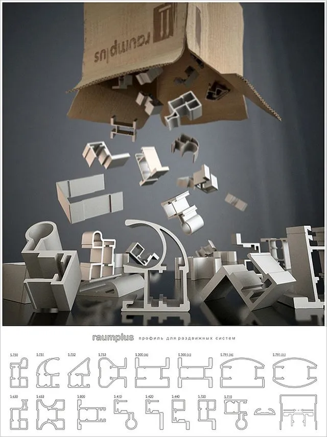 Raumplus profiles 3D Model Raumplus profiles 3D Model