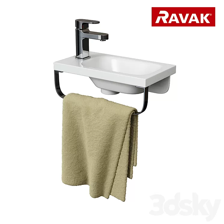 Ravak \/ Chrome 400 3D Model