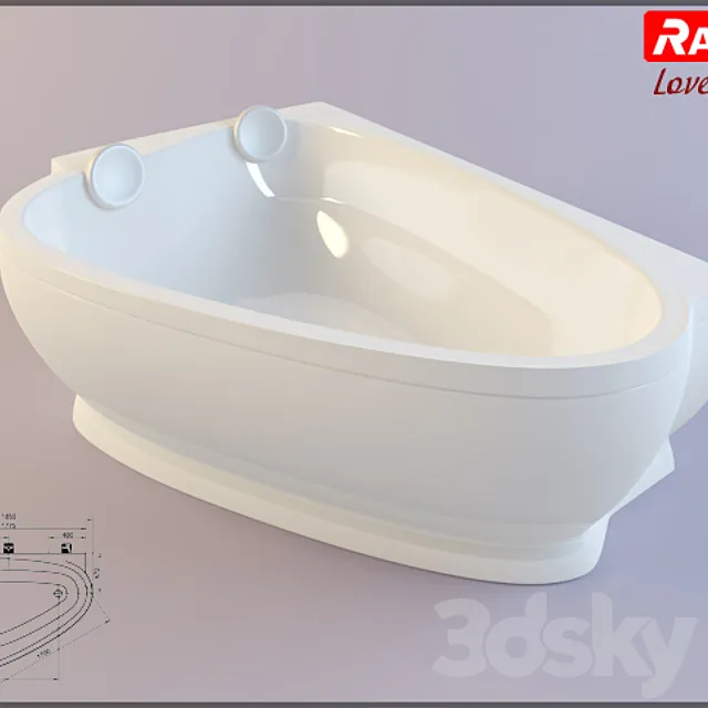 Ravak – LoveStory 3DModel