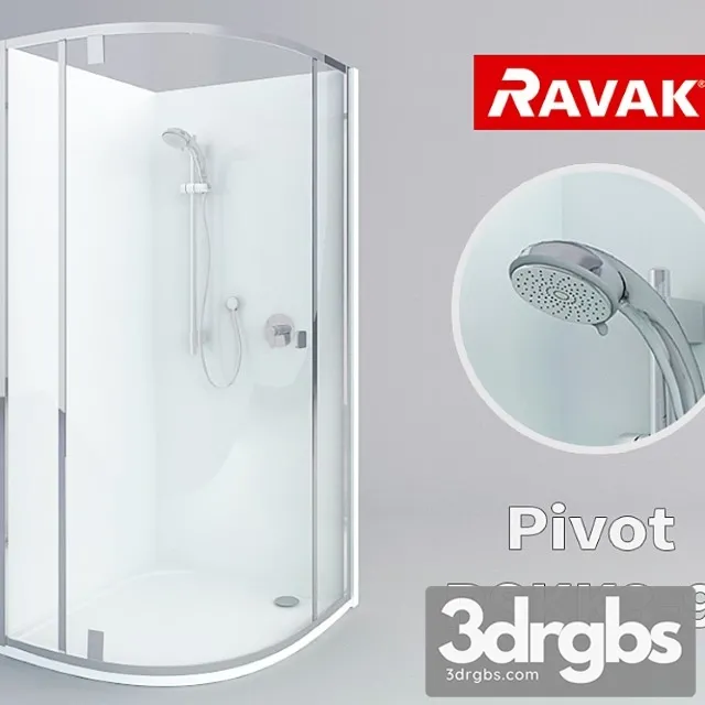 Ravak Pivot Pskk3 90 3D Model Download Ravak Pivot Pskk3 90 3D Model Download