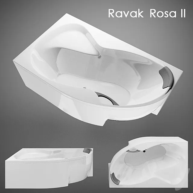 Ravak Rosa II 3DModel Ravak Rosa II 3DModel