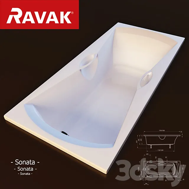 Ravak Sonata 3DModel