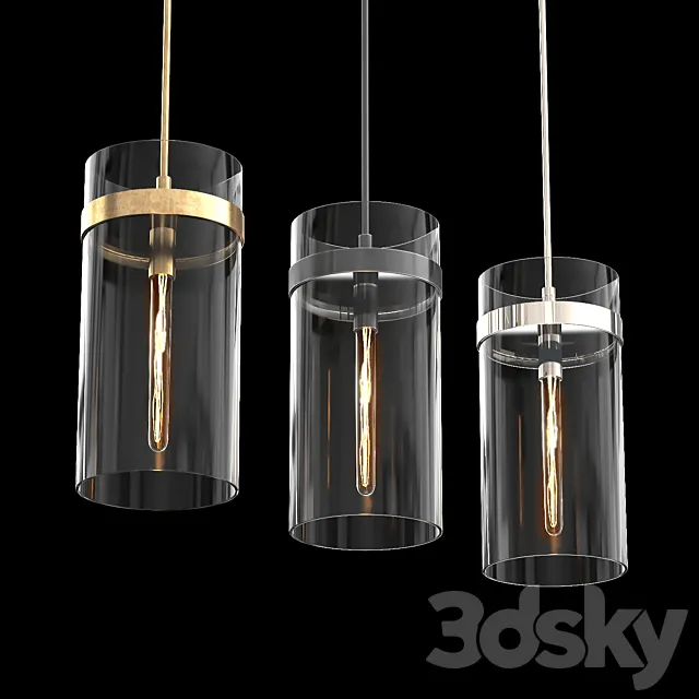 RAVELLE PENDANT 10 3DModel