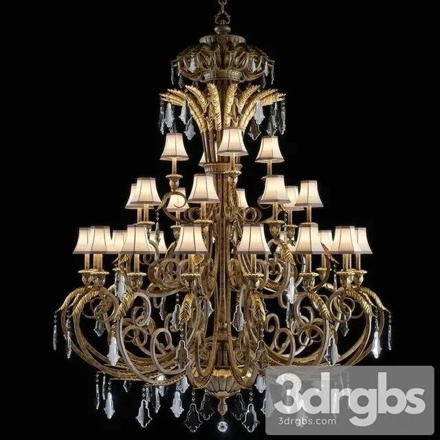 Ravenna Chandelier 3D Model Download