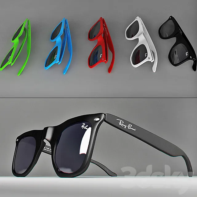 Ray Ban 3D Model Ray Ban 3D Model