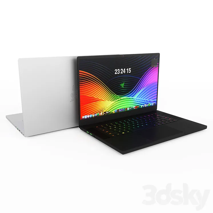 Razer Blade 15 – Advanced Model 2019 3D Model Free Download
