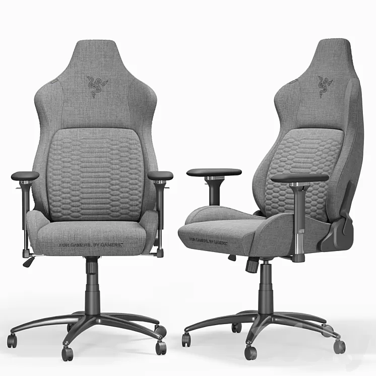 Razer Iskur – Dark Gray Fabric 3D Model