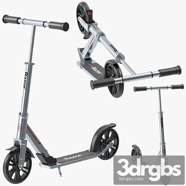 Razor a6 scooter 3D Model Download