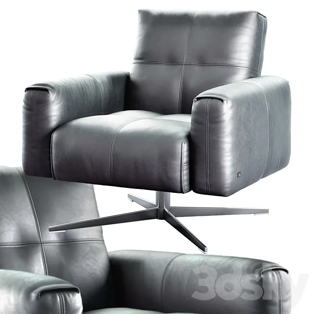 RB50 armchair by Rolf Benz 3DModel