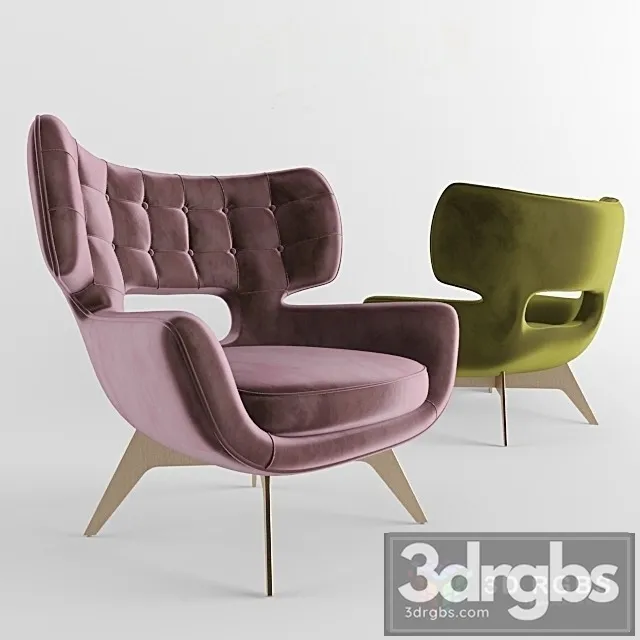 RC Maclaine Armchair 3D Model Download