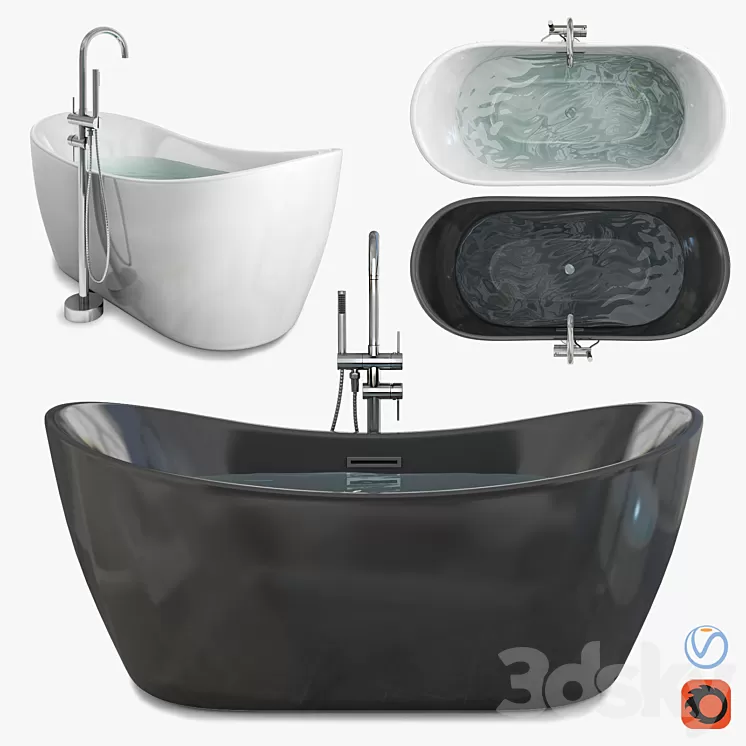 Rea Ferrano Bath 3D Model Free Download Rea Ferrano Bath 3D Model Free Download
