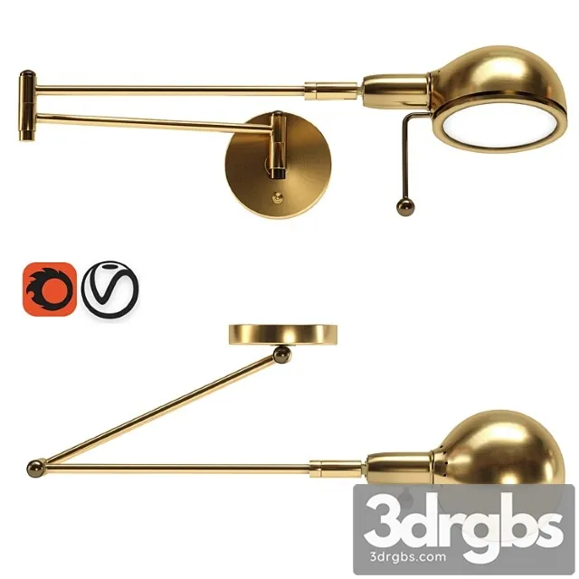 Reade wall light antique brass Reade wall light antique brass