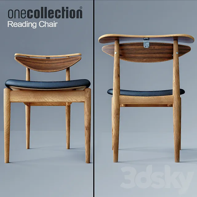Reading Chair 3D Model