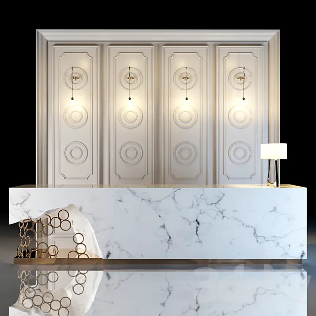 Reception 11 3D Model