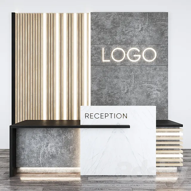 Reception-2 3D Model