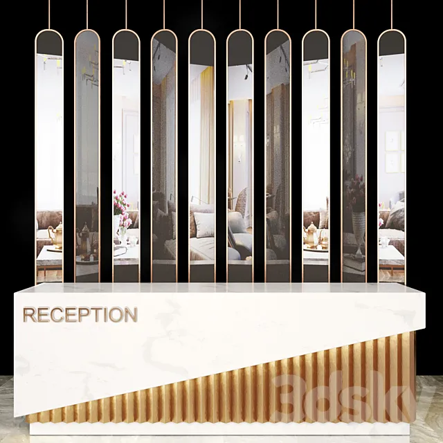 Reception 20 3D Model