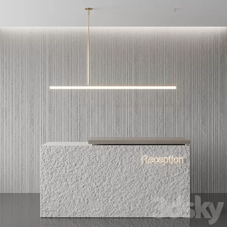 reception 3D Model Free Download