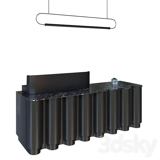 Reception 3D Model Reception 3D Model