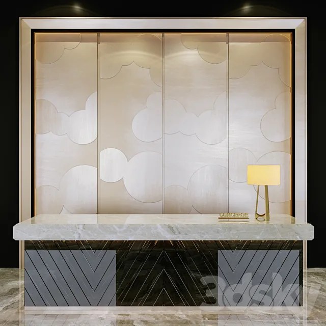 Reception 4 3D Model