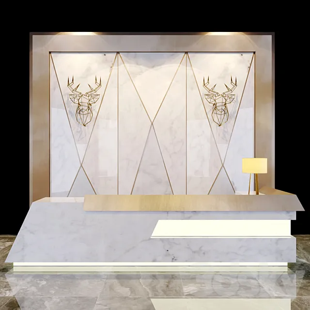 Reception 5 3D Model Reception 5 3D Model