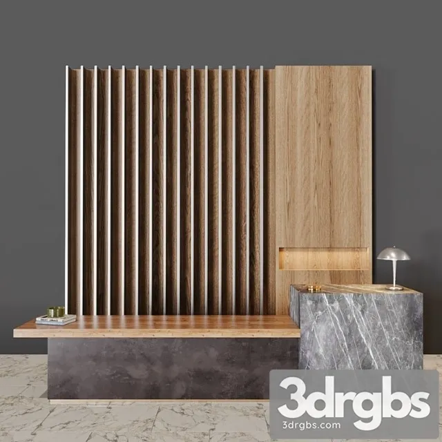 Reception 5 and eichholtz gino 2 3D Model Download