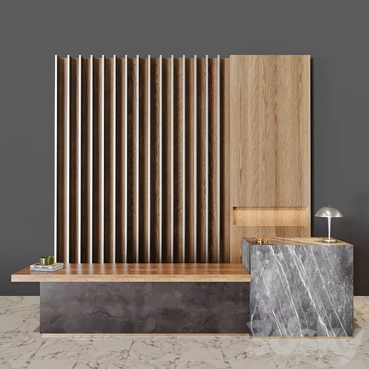 Reception 5 and Eichholtz Gino 3D Model Reception 5 and Eichholtz Gino 3D Model