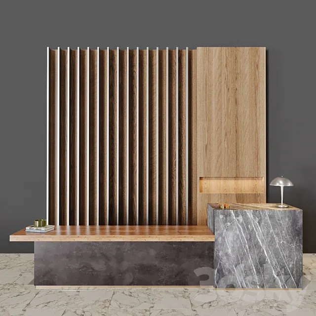 Reception 5 and Eichholtz Gino 3DModel Reception 5 and Eichholtz Gino 3DModel