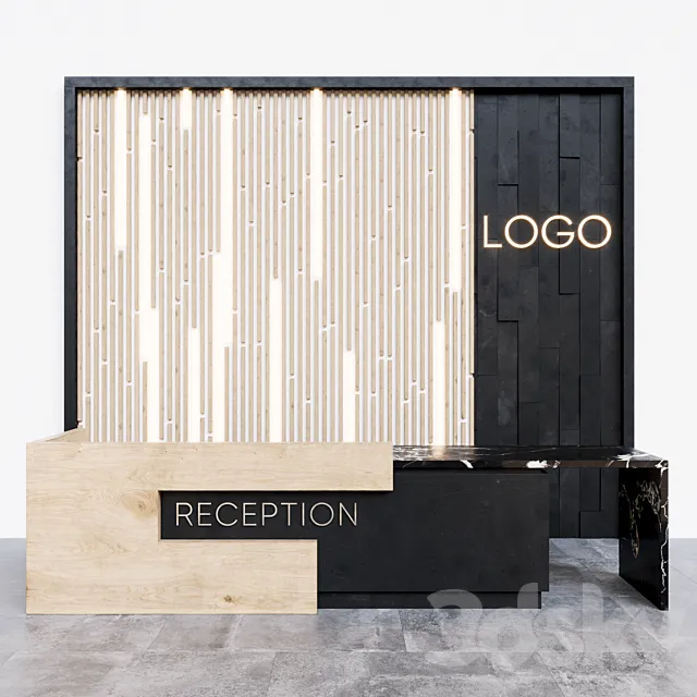 RECEPTION-6 3D Model RECEPTION-6 3D Model