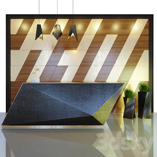 Reception 8 3D Model Reception 8 3D Model