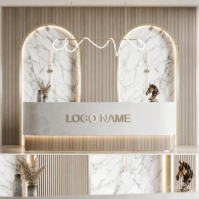 Reception Design 07 3D Model