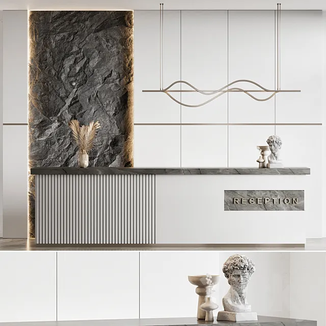 Reception design 08 3D Model Reception design 08 3D Model