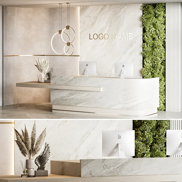 Reception Design 16 3D Model Free Download