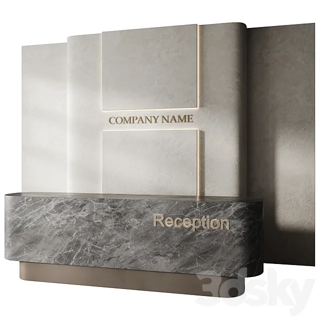 Reception Design 2 3D Model