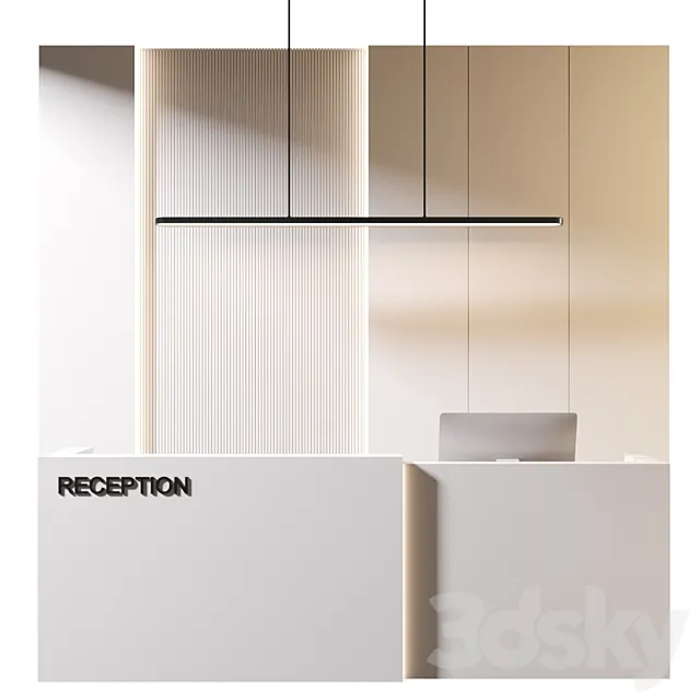 Reception Desk | 2 3D Model