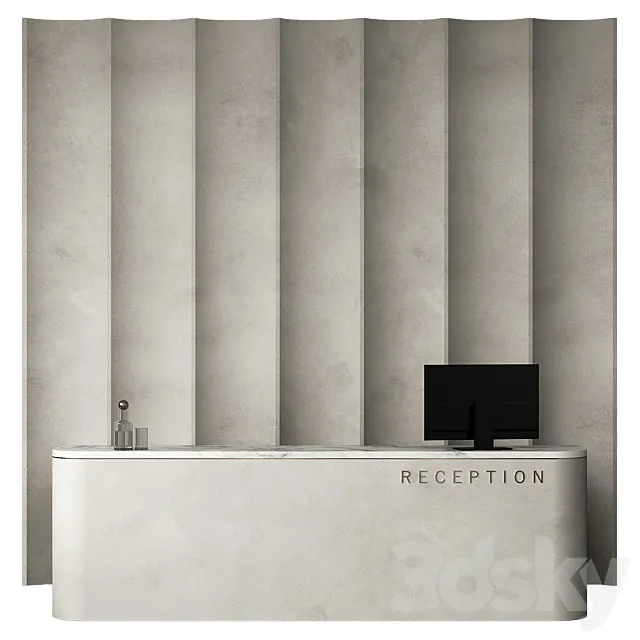 Reception desk 23 3D Model
