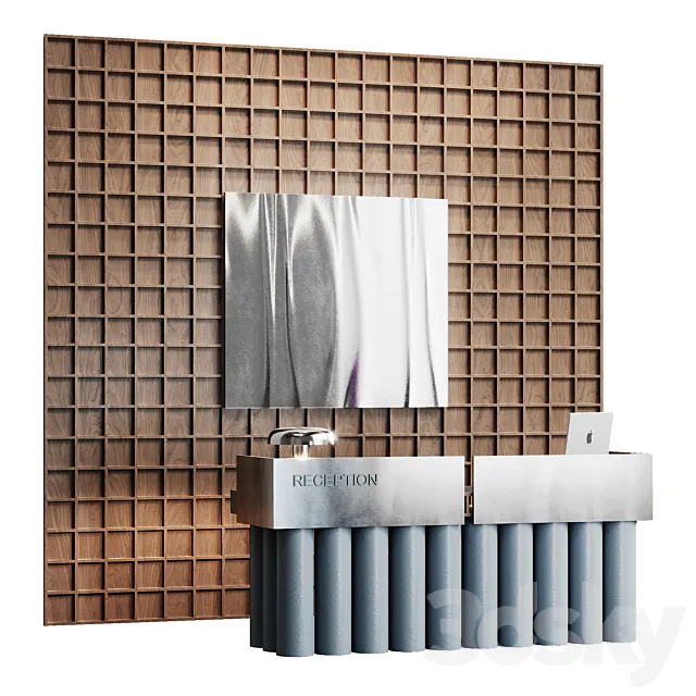 Reception desk 3D Model