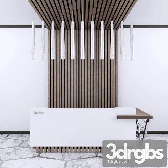 Reception for office c2 2 3D Model Download