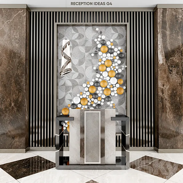 Reception ideas G4 3D Model Reception ideas G4 3D Model