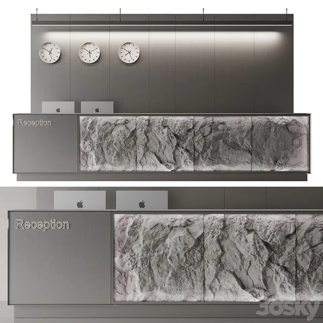 Reception II 3D Model