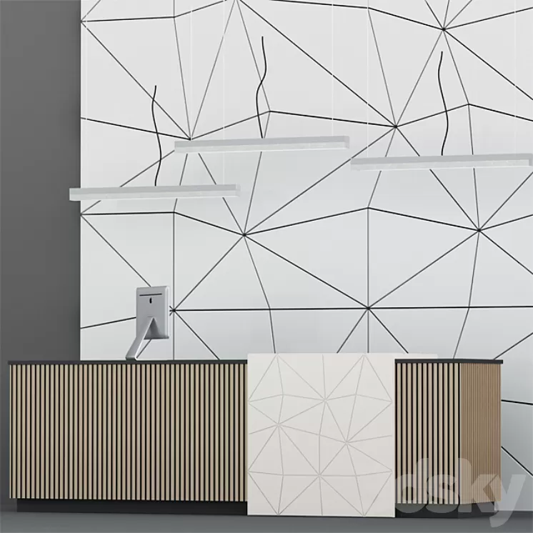 Reception_11 3D Model Reception_11 3D Model