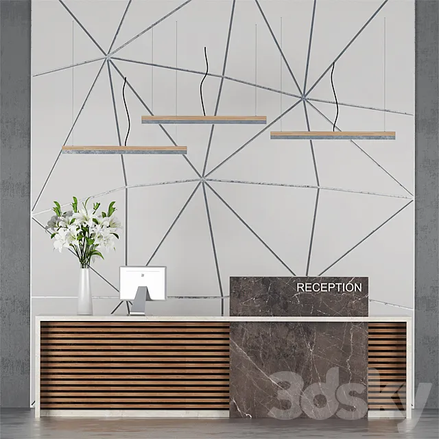 Reception_17 3D Model Reception_17 3D Model