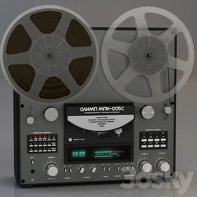 Recorder Olympus IPC-005S- 3DModel