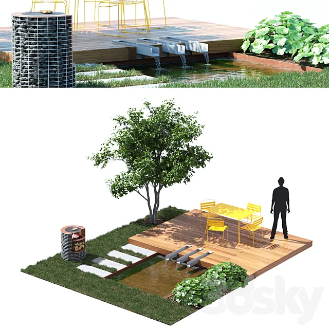 Recreation Area | Patiento 3D Model