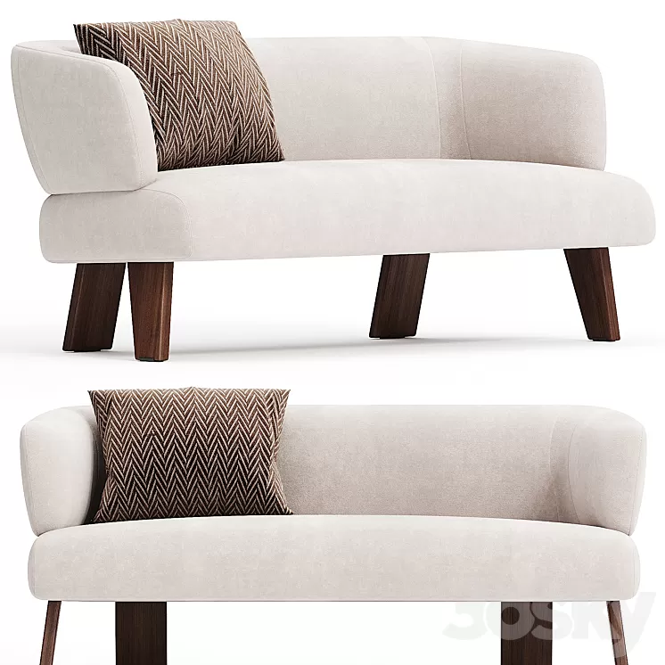 Reeves Sofa 3D Model Free Download