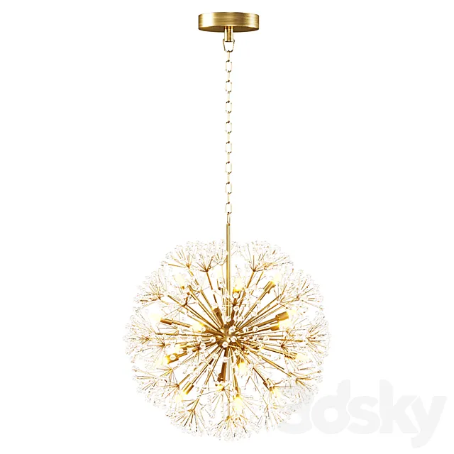 Reference: L1443Q Chandelier DUNKIRK by Romatti 18_60 3D Model Reference: L1443Q Chandelier DUNKIRK by Romatti 18_60 3D Model